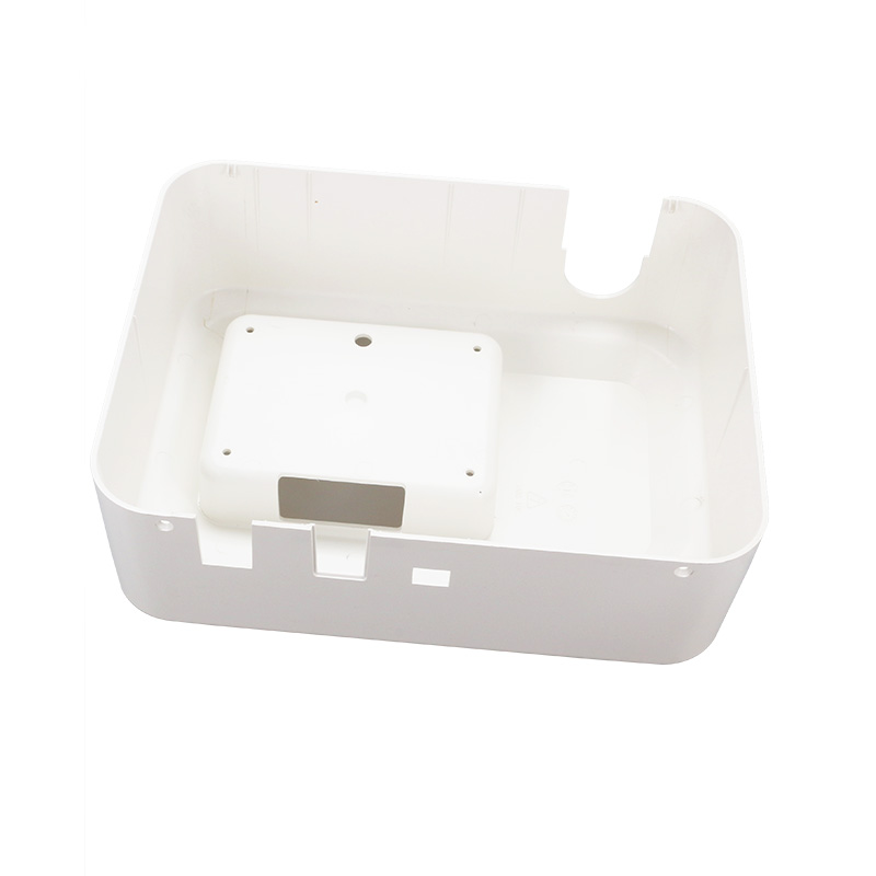 White ABS plastic housing injection mould
